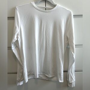 Outdoor Voices Ready Set Longsleeve in White Size Small